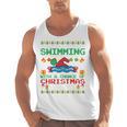 Swimming Christmas Party Swim Swimmer Christmas Ugly Style Men Tank Top, trending gift Swimming Christmas Party Swim Swimmer Christmas Ugly Style Men Tank Top, trending gift