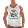 T-Rex Drumming With Drum Kit And Musical Notes Men Tank Top, trending gift T-Rex Drumming With Drum Kit And Musical Notes Men Tank Top, trending gift