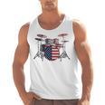 USA Patriotic Drum Kit American Flag Drum Set Men Tank Top, trending gift USA Patriotic Drum Kit American Flag Drum Set Men Tank Top, trending gift