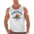 Women's Golden Retriever Swimming Men Tank Top, trending gift