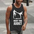 Addicted To Muay Thai Graphic Shirt Men Tank Top Addicted To Muay Thai Graphic Shirt Men Tank Top