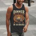 BBQ Dad Smoking Meat Smoker Barbecue Men Tank Top