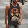 BBQ Dad Stand Back Dad Is Grilling Men Tank Top