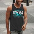 Born To Swim Swimmers For Swimming Athlete Men Tank Top