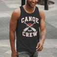 Canoe Crew Paddling Team Retro Graphic Men Tank Top