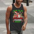 This Is My Christmas Pajama Shirt Drum Kit Christmas Men Tank Top