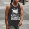 Drummer Drum Kit Saying Drummer Men Tank Top Drummer Drum Kit Saying Drummer Men Tank Top