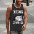 Drummer Drum Kit Vintage Drummer Men Tank Top Drummer Drum Kit Vintage Drummer Men Tank Top