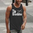Drummer Humor The Drumfather Drum Kit Men Tank Top
