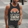 Eat Sleep Swim Repeat Swimmer Swimming Men Tank Top Eat Sleep Swim Repeat Swimmer Swimming Men Tank Top