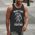 Elephant Muay Thai Kickboxing And Elephant Thai Boxing Men Tank Top