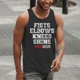 Fist Elbows Knees Shins Martial Arts Muay Thai Men Tank Top