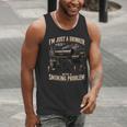 I'm Just A Drinker With A Smoking Problem Grilling BBQ Dads Men Tank Top