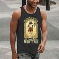 Jesus Knows Muay Thai Boxing Kickboxing MMA Men Tank Top