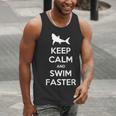 Keep Calm And Swim Faster Swimming T-Shirt Men Tank Top Keep Calm And Swim Faster Swimming T-Shirt Men Tank Top
