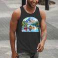 Lake Canoeing Canoe Men Tank Top
