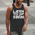 Learn To Swim Swimming Graphic Men Tank Top Learn To Swim Swimming Graphic Men Tank Top
