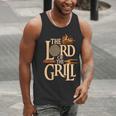 Lord Of The Grill BBQ Daddy Nerd Dad Men Tank Top