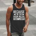 Major Musician Drum Kit Men Tank Top