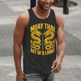 Muay Thai Dragons Thai Boxing Fighter Men Tank Top