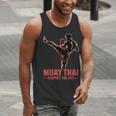 Muay Thai Respect The Art Martial Arts Kickboxing MMA Men Tank Top