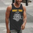 Muay Thai Sak Yant MMA Tattoo Tiger Lion Knife Martial Art Men Tank Top Muay Thai Sak Yant MMA Tattoo Tiger Lion Knife Martial Art Men Tank Top