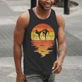 Muay Thai Shirt Retro Sunset 70s Vintage Muay Thai Men Tank Top
