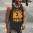 Muay Thai Thailand 1968 Slogan Sport Men Tank Top