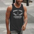 Muay Thai Twin Tigers MMA Warrior Fight Shirt Men Tank Top