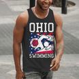 Ohio Flag Swimming Team Swim Swimmer US State Men Tank Top Ohio Flag Swimming Team Swim Swimmer US State Men Tank Top