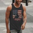 Patriotic Drum Kit Silhouette American Flag Men Tank Top Patriotic Drum Kit Silhouette American Flag Men Tank Top