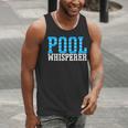 Pool Guy Pool Whisperer Boy Men Swimming Pool Men Tank Top