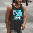 Pool Mode On Summer Swimming Vacation Men Tank Top Pool Mode On Summer Swimming Vacation Men Tank Top