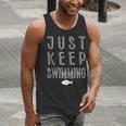 Pretty Fish Just Keep Swimming Men Tank Top Pretty Fish Just Keep Swimming Men Tank Top