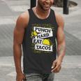 Punch Hard Eat Tacos Professional Boxer Muay Thai Boxing Men Tank Top