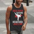 Rock Paper Scissors Head Kick I Win Muay Thai Men Tank Top Rock Paper Scissors Head Kick I Win Muay Thai Men Tank Top