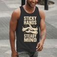 Sticky Hands Steady Mind Muay Thai Boxing Sleeveless Men Tank Top