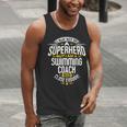 Swimming Coach TShirt Idea Superhero Swimming Shirt Men Tank Top