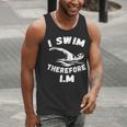 Swimming Competitive Freestyle Swim For Swimmer Men Tank Top Swimming Competitive Freestyle Swim For Swimmer Men Tank Top