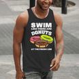 Swimming Donut Men Women Swimmer Sports Athlete Men Tank Top Swimming Donut Men Women Swimmer Sports Athlete Men Tank Top