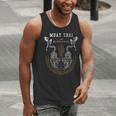 Twin Tiger Sak Yant Muay Thai Fighter Tee Martial Art Men Tank Top