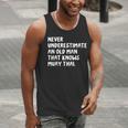 Never Underestimate An Old Man That Knows Muay Thai Men Tank Top