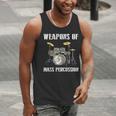 Weapons Of Mass Percussion Band Best Drummer Drum Kit Men Tank Top Weapons Of Mass Percussion Band Best Drummer Drum Kit Men Tank Top