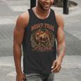 Weathered Muay Thai Fighter Thai Boxing Warrior Art Men Tank Top