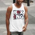 Boxing Professional Boxer Muay Thai Kickboxer Fan Boxing Men Tank Top