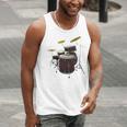 Drummer Drum Kit Premium Tri-Blend Men Tank Top Drummer Drum Kit Premium Tri-Blend Men Tank Top