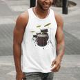 Drummer Drum Kit Raglan Baseball Tee Men Tank Top Drummer Drum Kit Raglan Baseball Tee Men Tank Top
