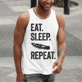 Eat Sleep Canoe Repeat Canoeing Outdoors Raglan Baseball Tee Men Tank Top Eat Sleep Canoe Repeat Canoeing Outdoors Raglan Baseball Tee Men Tank Top