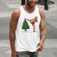 Festive Muay Thai Santa Christmas Men Tank Top