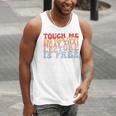 Your First Muay Thai Lecture Is Free Thai Boxing Trainer Men Tank Top